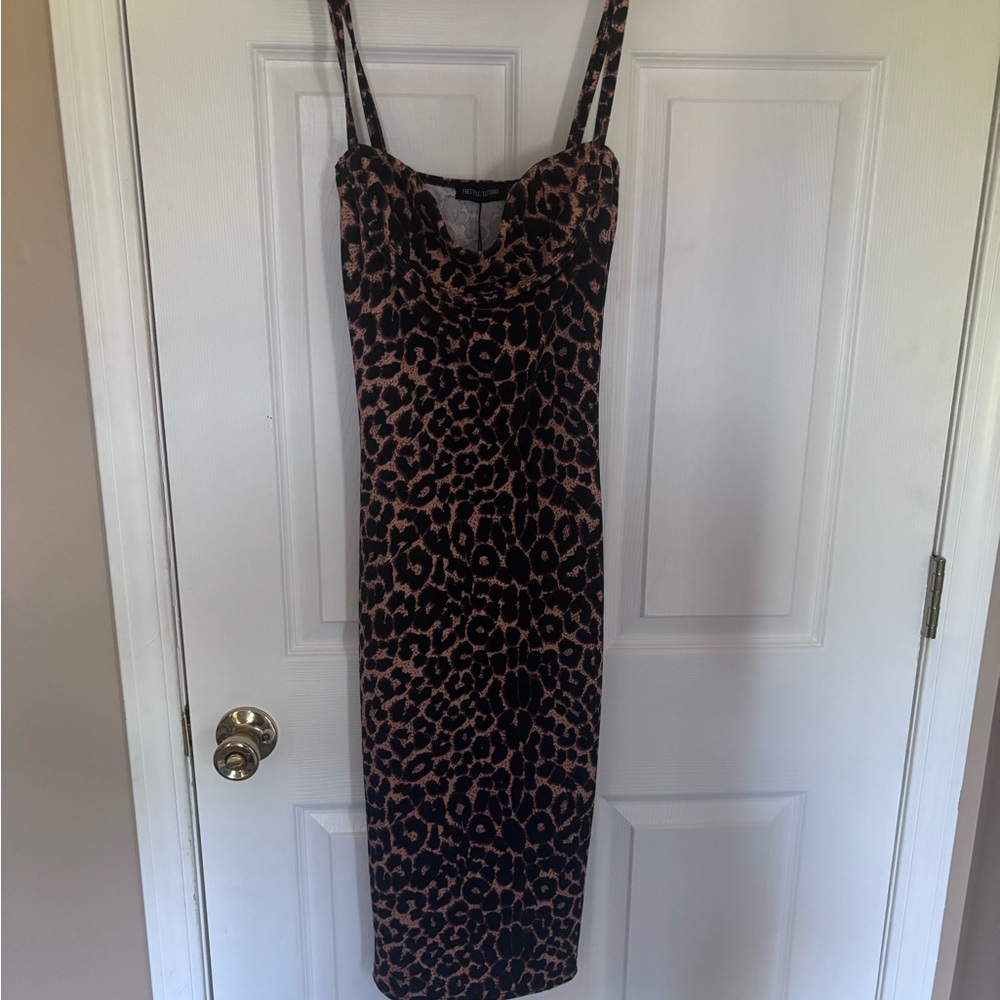 Leopard Print Women's Dress